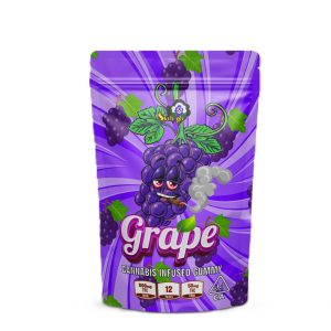 Sky High Edibles – Grape 600mg THC Gummies